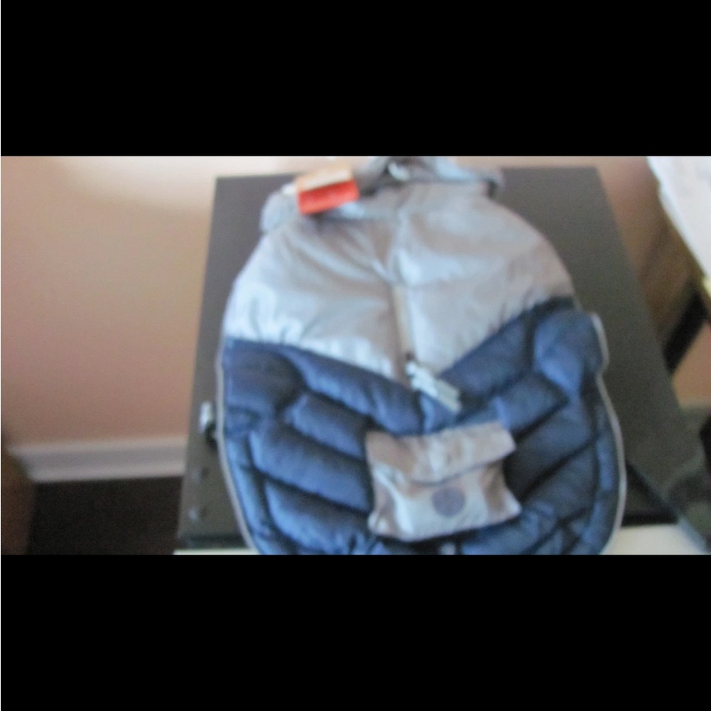 Insulated Dog Jacket arcadia +wastebags enclosed. Sz medium liner harness NWT